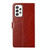 For Samsung Galaxy A73 5G Y Stitching Horizontal Flip Leather Phone Case(Brown)