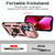 For iPhone 13 Pro Max Sliding Camshield Holder Phone Case (Rose Gold)