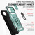 For iPhone 11 Pro Max Sliding Camshield Holder Phone Case (Dark Green)