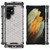 For Samsung Galaxy S22 Ultra 5G Honeycomb PC + TPU Phone Case(White)