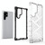 For Samsung Galaxy S22 Ultra 5G Honeycomb PC + TPU Phone Case(White)