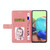 For OPPO Realme GT Y Stitching Horizontal Flip Leather Phone Case(Rose Gold)