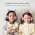 EP08 Cute Cat Ear Child Music Stereo Wired Headset with Mic(Purple)