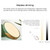 Wood Macaron LED Round Ceiling Lamp, Stepless Dimming, Size:23cm(White)