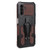 For Samsung Galaxy A13 5G Armor Warrior Shockproof PC + TPU Lanyard Phone Case(Brown)