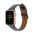 Crocodile Texture Leather Watch Band for Apple Watch Series 9&8&7 41mm / SE 3&SE 2&6&SE&5&4 40mm / 3&2&1 38mm(Green)