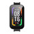 For Xiaomi Redmi Smart Band Pro PC + Tempered Glass Watch Protective Case(Black)