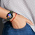 For Huawei Watch GT 3 42mm 20mm Two-color Stripe Silicone Watch Band(Red Black) For Huawei Watch GT 3 42mm 20mm Two-color Stripe Silicone Watch Band(Red Black)