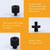 4 PCS Screw Adapter A28 1/4 Male to M10 Male Screw