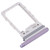 For Samsung Galaxy Z Flip3 5G SM-F711 Original SIM Card Tray (Purple)