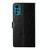 For Motorola Moto G22 Y Stitching Horizontal Flip Leather Phone Case(Black)