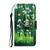 For Samsung Galaxy A33 Coloured Drawing Pattern Leather Phone Case(Panda)