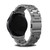 For Huawei Watch GT Runner / Watch GT 3 46mm Three Bead Stainless Steel Watch Band (Gray)
