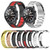 For Huawei Watch GT Runner / Watch GT 3 46mm Three Bead Stainless Steel Watch Band (Gray)