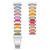 For Huawei Watch GT 3 46mm / GT Runner Three Beads Metal Resin Watch Band(Silver Color)