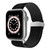 Nylon Braid Watch Band For Apple Watch Ultra 49mm&Watch Ultra 2 49mm / Series 9&8&7 45mm / SE 3&SE 2&6&SE&5&4 44mm / 3&2&1 42mm(Black) Nylon Braid Watch Band For Apple Watch Ultra 49mm&Watch Ultra 2 49mm / Series 9&8&7 45mm / SE 3&SE 2&6&SE&5&4 44mm / 3&2&1 42mm(Black)