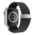 Nylon Braid Watch Band For Apple Watch Ultra 49mm&Watch Ultra 2 49mm / Series 9&8&7 45mm / SE 3&SE 2&6&SE&5&4 44mm / 3&2&1 42mm(Black) Nylon Braid Watch Band For Apple Watch Ultra 49mm&Watch Ultra 2 49mm / Series 9&8&7 45mm / SE 3&SE 2&6&SE&5&4 44mm / 3&2&1 42mm(Black)