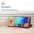 For OPPO Reno5 5G Y Stitching Horizontal Flip Leather Phone Case(Rose Gold)