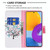 For Samsung Galaxy M52 5G Colored Drawing Pattern Leather Phone Case(Tree)