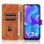 For vivo Y3s 2021 Solid Color Skin Feel Magnetic Buckle Leather Phone Case(Brown)