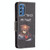 For Samsung Galaxy M52 5G Colored Drawing Pattern Leather Phone Case(Bear)