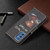 For Samsung Galaxy M52 5G Colored Drawing Pattern Leather Phone Case(Bear)