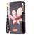 For Xiaomi Redmi Note 11 Pro / 11 Pro+ Colored Drawing Pattern Zipper Leather Phone Case(Lotus)