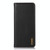 For Motorola Moto G22 KHAZNEH Nappa Top Layer Cowhide Leather Phone Case(Black)