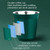 304 Stainless Steel Coffee Capsule Cup Double Insulation Coffee Cup, Style: Large Coffee Cup+Dish