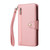 For OnePlus 7 Pro Rivet Buckle 9 Cards Three Fold Leather Phone Case(Rose Gold) For OnePlus 7 Pro Rivet Buckle 9 Cards Three Fold Leather Phone Case(Rose Gold)