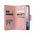 For OnePlus 7 Pro Rivet Buckle 9 Cards Three Fold Leather Phone Case(Rose Gold) For OnePlus 7 Pro Rivet Buckle 9 Cards Three Fold Leather Phone Case(Rose Gold)
