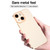 For iPhone 13 mini 6D Electroplated TPU Phone Case (White)