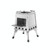 Outdoor Camping Folding Portable Barbecue Wood Stove, Size: Small (Stainless Steel)