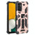 Shockproof TPU + PC Magnetic Protective Phone Case with Holder For Samsung Galaxy A13 4G/Galaxy A13 5G /Galaxy A13 Lite/GalaxyA04/Galaxy A04S/Galaxy A04E 4G(Rose Gold)