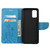 For Xiaomi Redmi Note 11 Butterfly Flower Pattern Horizontal Flip Leather Phone Case with Card Slot & Holder(Blue)