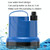 SUNSUN Fish Tank JGP Bottom Suction Water Filter Pump, CN Plug, Specification: 1000L 15W+12mmx2m Water Pipe