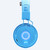 X10 Foldable Music Wireless Bluetooth Headset with Mic Support AUX-in(Blue)