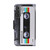 For Samsung Galaxy S22 5G Coloured Drawing Pattern Leather Phone Case(Tape)
