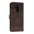 Cubic Skin Feel Flip Leather Phone Case For OnePlus 8 Pro(Brown)