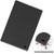 For Samsung Galaxy Tab A8 2021 Three-folding Holder Custer Texture Leather Tablet Case(Black)