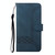 For OPPO Realme 7 Pro 5G Cubic Skin Feel Flip Leather Phone Case(RoyalBlue)