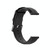 For Huawei Watch GT 3 46mm/GT Runner 22mm Round Tail Leather Watch Band(Black)