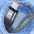 ADC-005 6A USB to USB-C / Type-C Weave Fast Charging Data Cable, Length:3m(Silver)