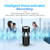 Q51 Intelligent HD Noise Reduction Remote Voice Control Recorder, Capacity:4GB(Black)