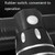 7602 LED USB Charging Telescopic Zoom Bicycle Front Light, Specification: Headlight +11034 Taillight
