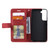 For Samsung Galaxy S22 5G Skin Feel Splicing Horizontal Flip Leather Phone Case(Red)
