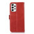 For Samsung Galaxy A33 5G Crazy Horse Top Layer Cowhide Leather Phone Case(Red)
