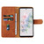 For Google Pixel 7 Pro Skin Feel Magnetic Flip Leather Phone Case(Brown)