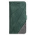 For iPhone 13 Pro Skin Feel Splicing Horizontal Flip Leather Phone Case (Green)