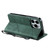For iPhone 13 Pro Skin Feel Splicing Horizontal Flip Leather Phone Case (Green)